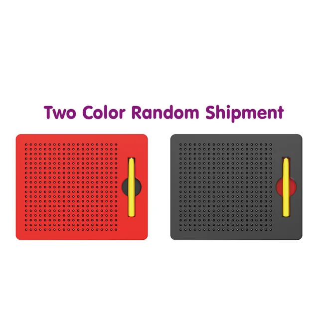 Magnetic steel ball drawing board (380PCS with 10 cards)New Design Magpad Dots Beads Magnetic Board Drawing Tablet For Kids Toys