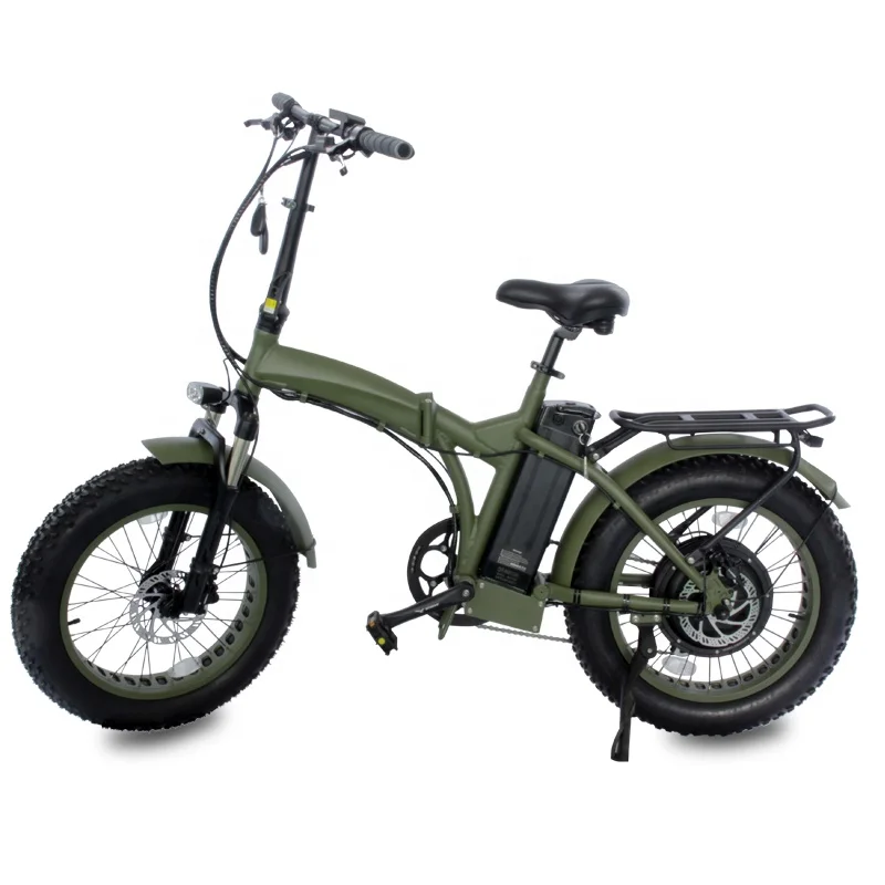 Factory Hot Sale 48V 250W 350W 500W Folding Fat Tire city mountain bike bicycle Electric Bike E-Bike For Adults