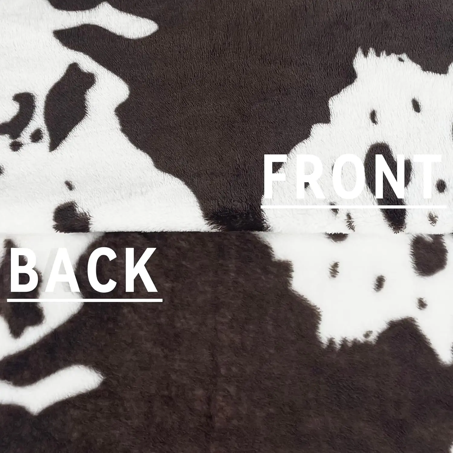 Custom flannel fleece Throw Blankets King Size Cow Print Soft Cozy Fuzzy Large Blanket for Bed Couch 60*80INCH