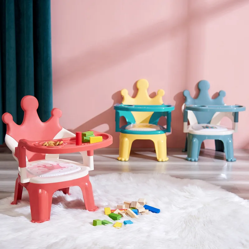 Custom Detachable Plastic Easy Carry Baby Feeding Booster Eating Chair Baby Dinning Feeding Sitting Chair