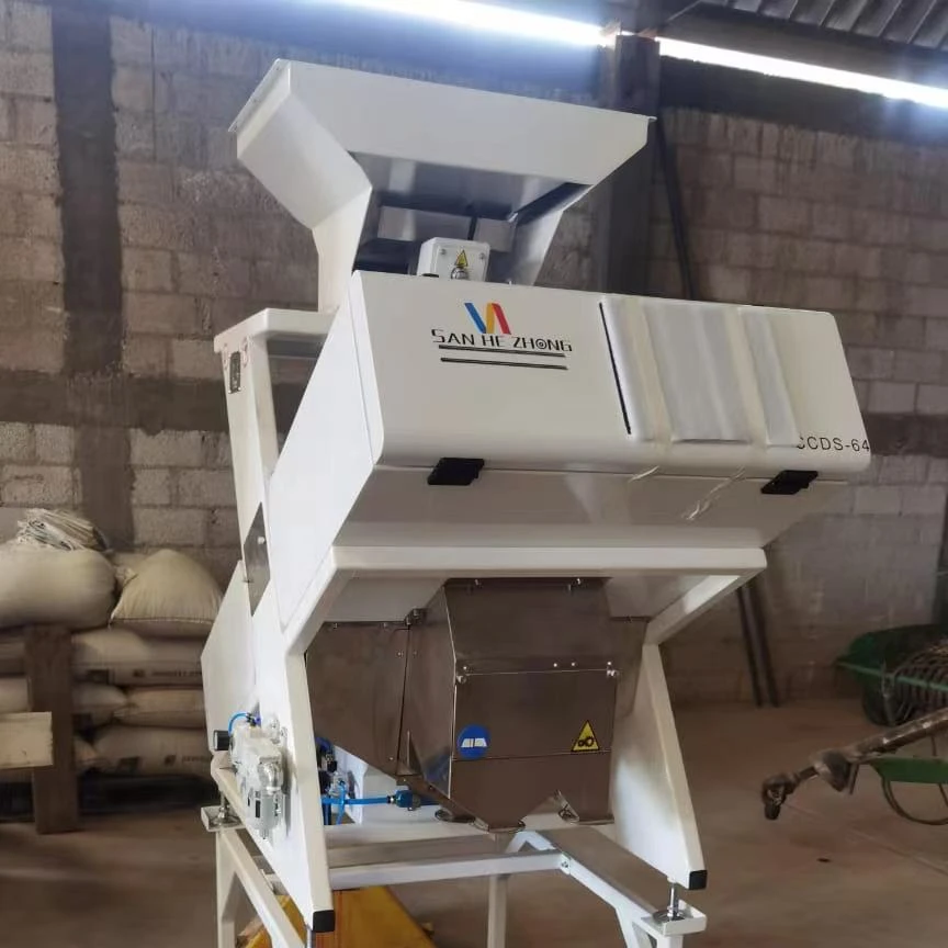 CCD Color Sorter with RGB Camera and FPGA Processor Color Sorter For Rice Quinoa Different Grains Color Sorting