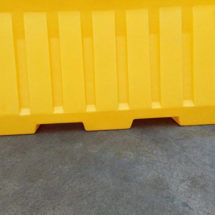 HONGQIAO 2000mm Plastic Water Filled Road Safety Barrier Crash Barrier