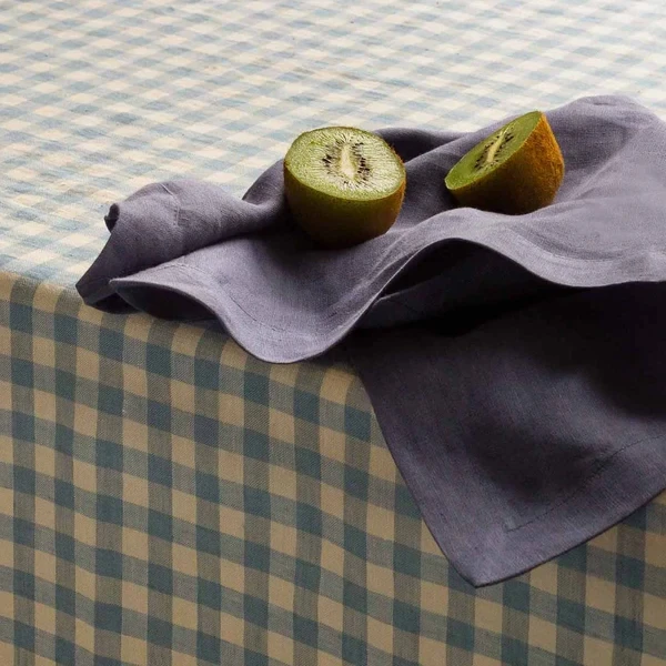 GOTS  Biodegradable  100% French Linen Table Cloth Towel  for Home and  Kitchen Restaurant Table Cloth Napkin (Towel )