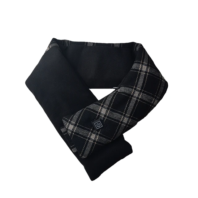 Cerawarm Customized Popular Fashion Warm Neck Wrap Washable Usb Winter Scarfs Comfortable Heating Scarves For People