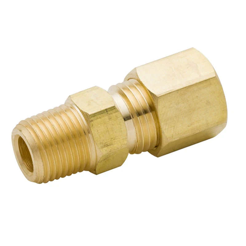 CA360 Brass Compression Fitting Male Coupling Pipe Fitting Male Adaptor