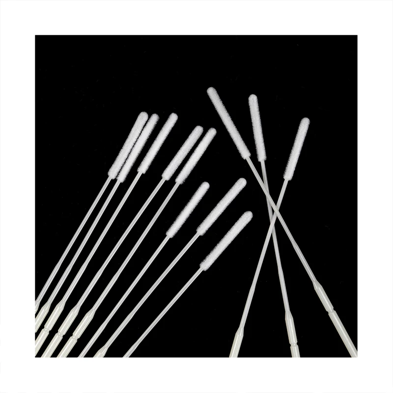 
Collection Sterile Sampling Nasal Pharyngeal Disposable Sample Collector Throat Swab 