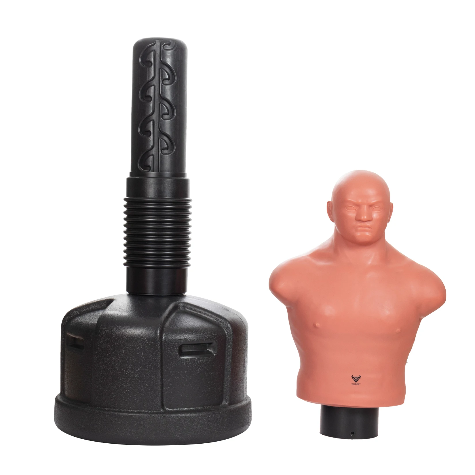 Cheap rubber punching bag bob freestand body human mannequin equipment boxing dummy for training