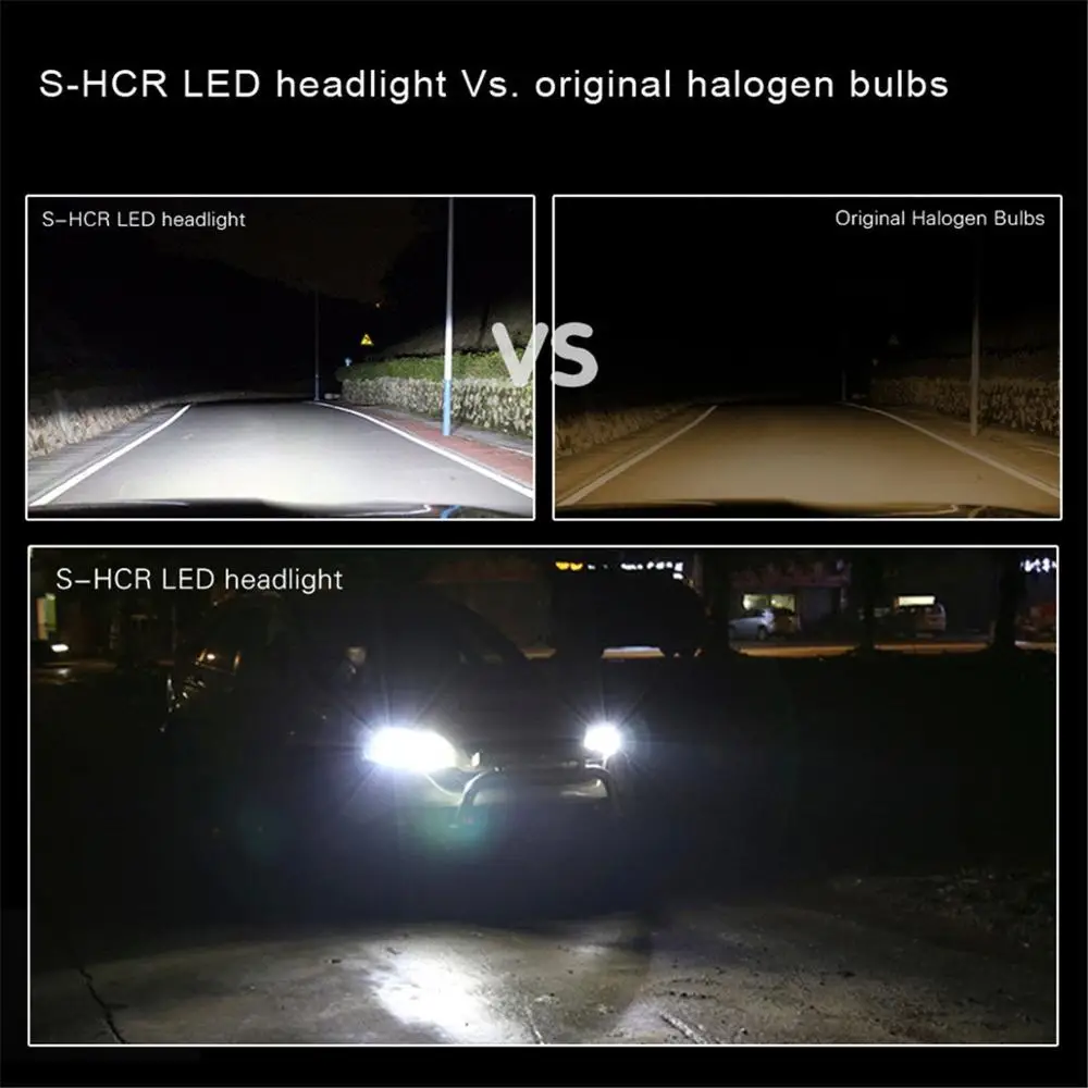 Mini Led Car Headlight M1 H7 24W LED Car Bulbs 3000LM Auto Car Led Headlamp with TaiWan TX Chips