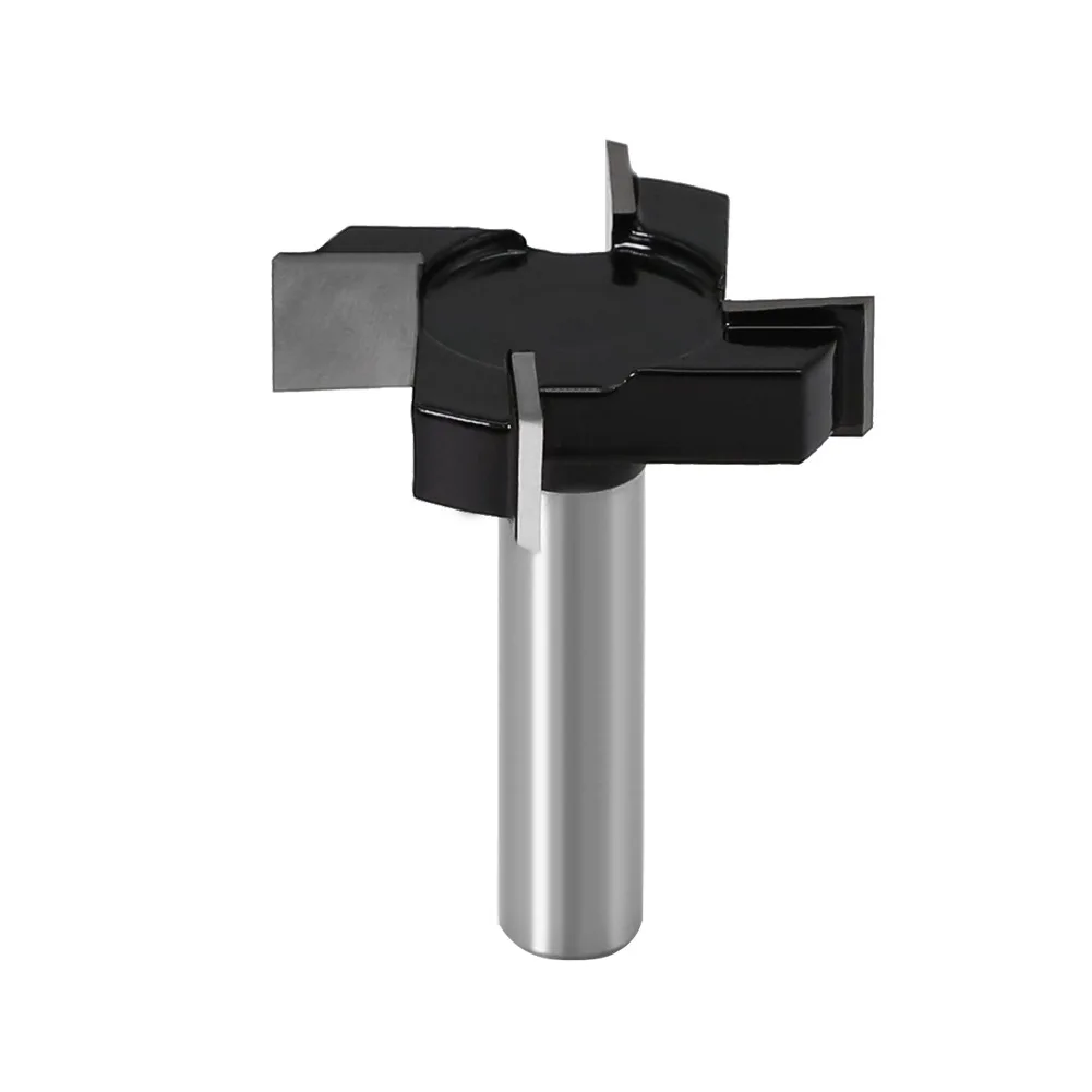 ALPHA 1/2 Inch Shank 4 Flute China Wood Router Bits Surfacing Planning Router Bit