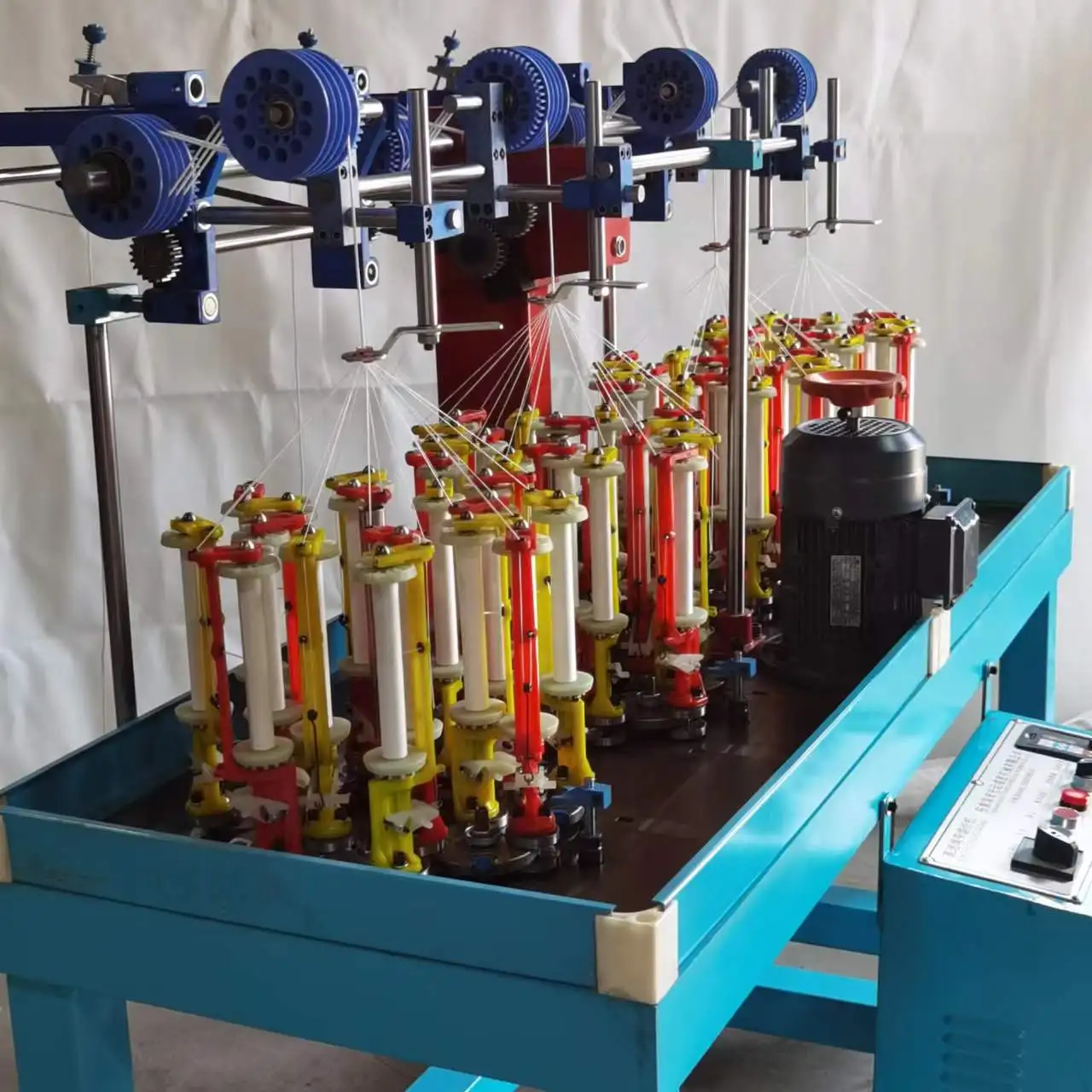 Factory sales Cotton rope braiding machine Shoelace braiding machine Gift rope braiding machine