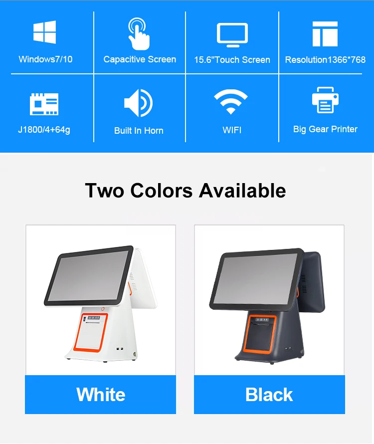 Pos Till полноформатный сенсорный экран Pos-система для