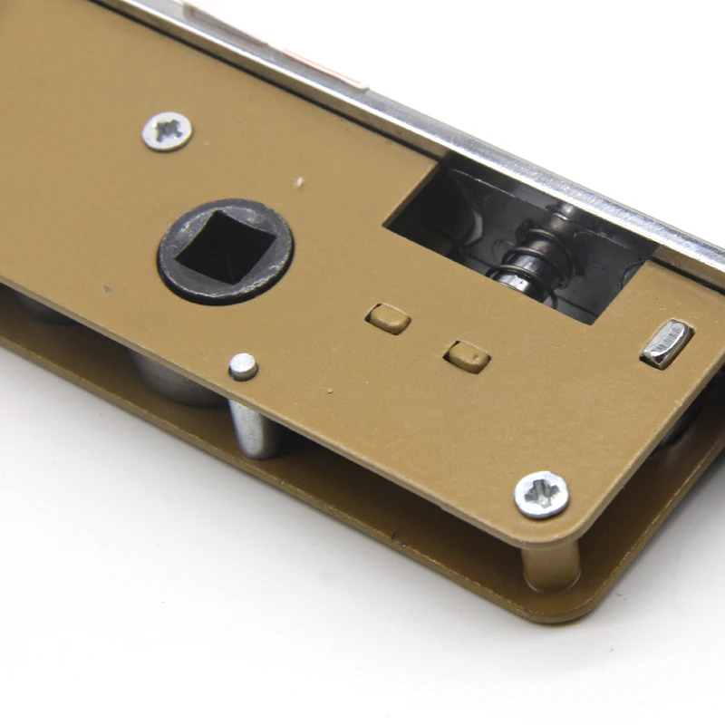 Sliding door lock serrure de porte latch lock body double open door lock cylindre de serrure