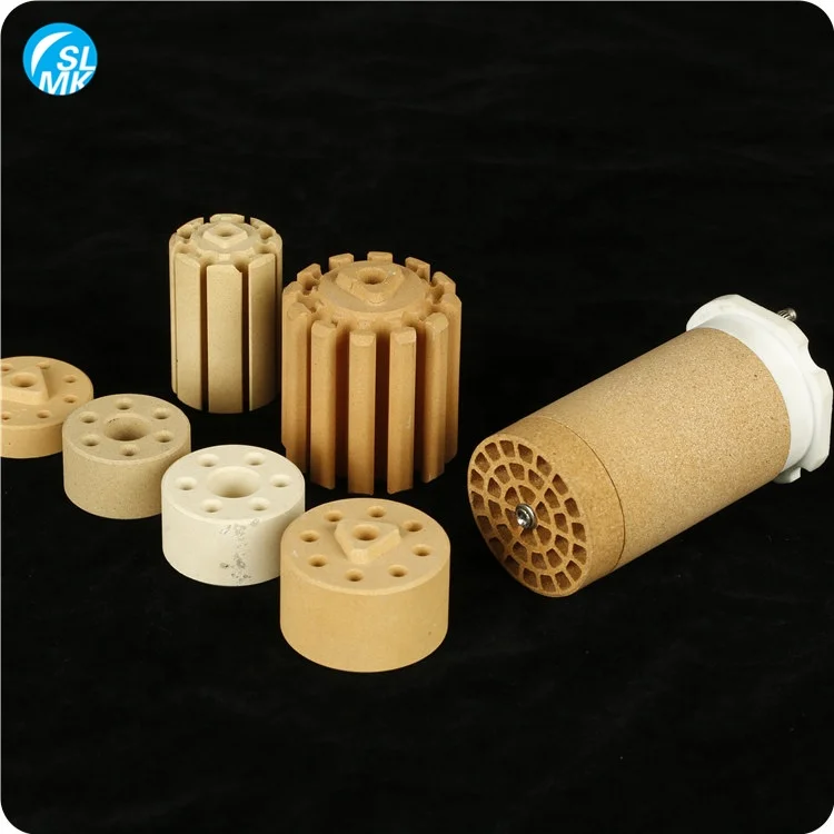 wholesale ceramic core for bobbin heater cordierite heating parts