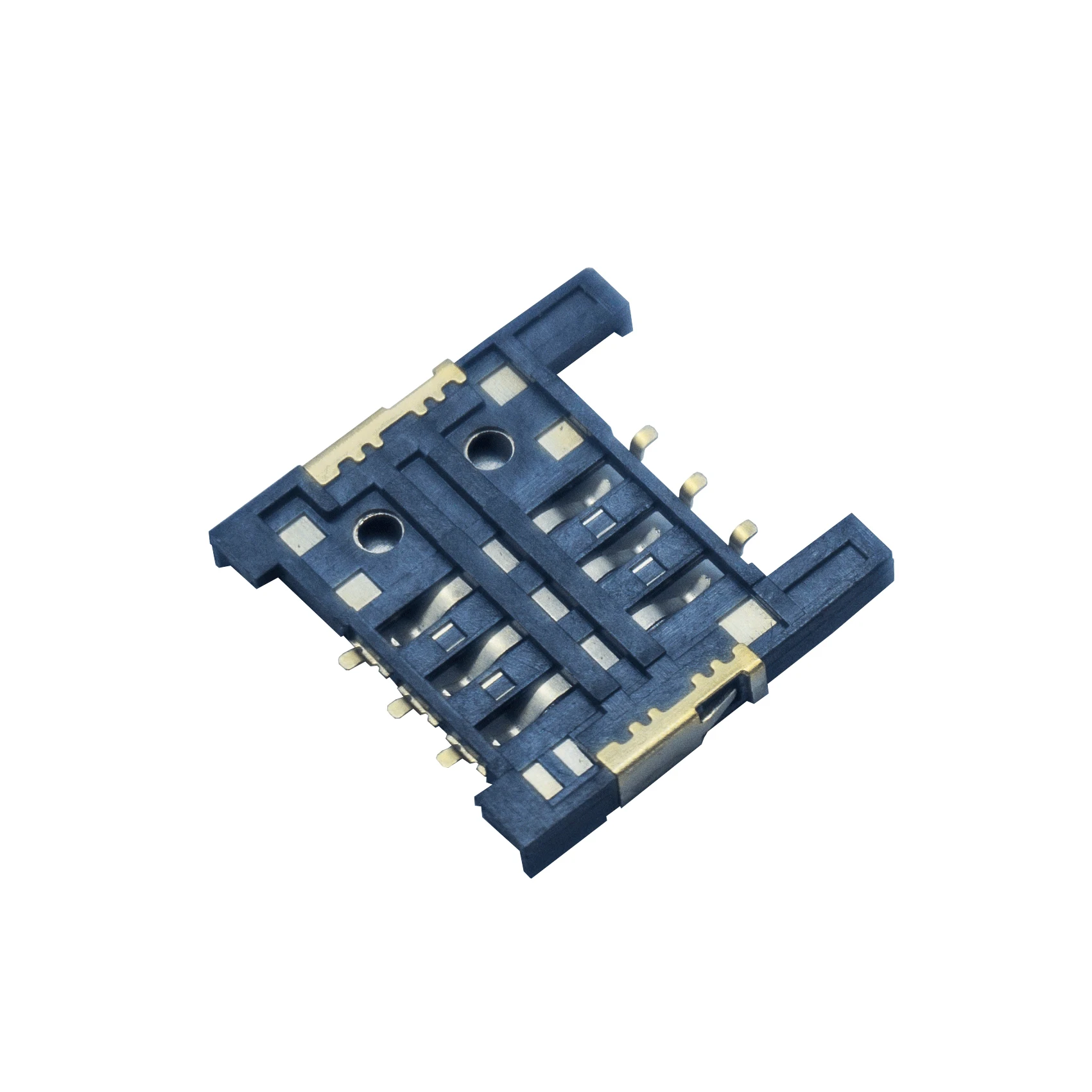 Hot sale 6pin 1.8h/2.2h Smt push pull type SIM connector card Slot Holder