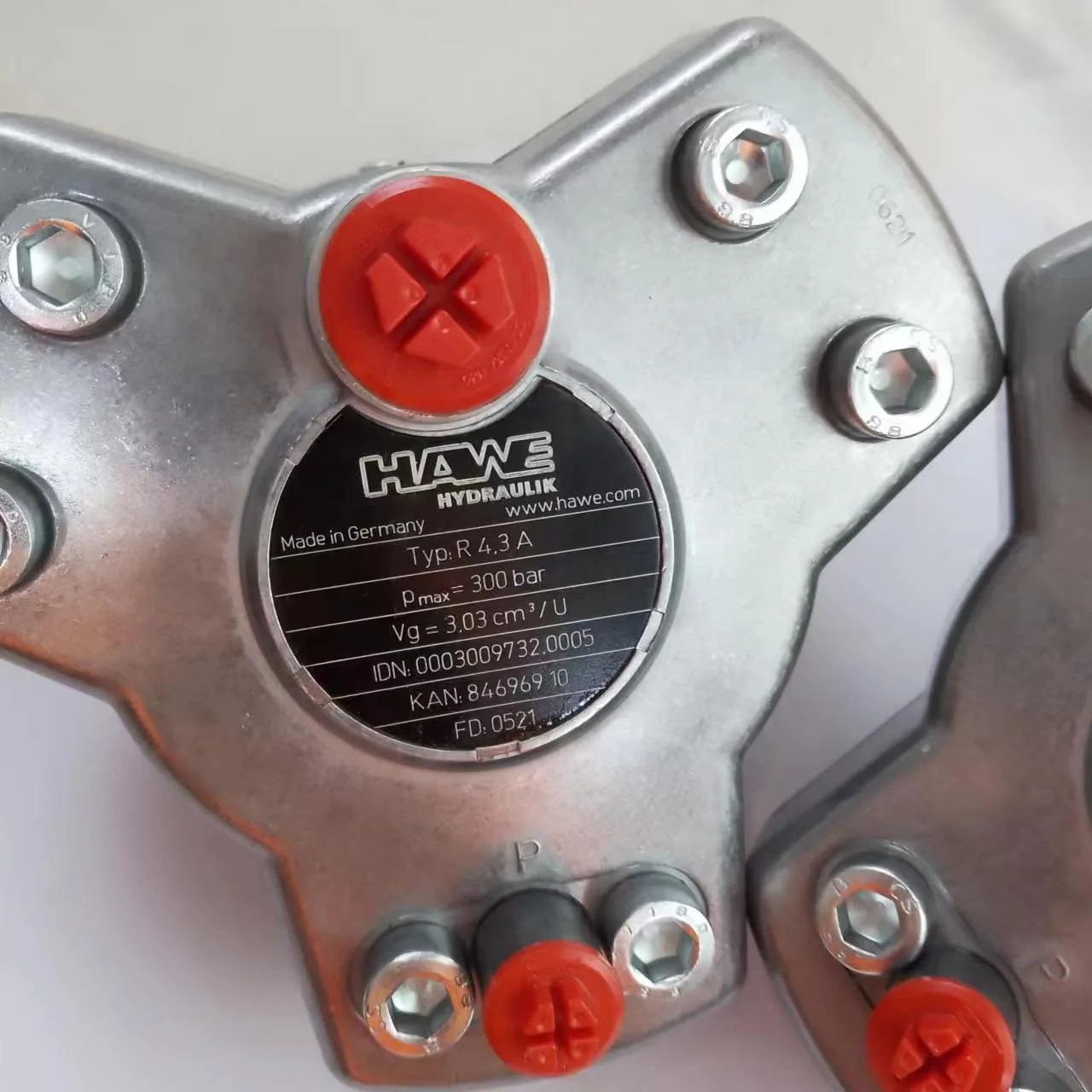 HAWE pump R series hydraulic radial piston pump 4.3