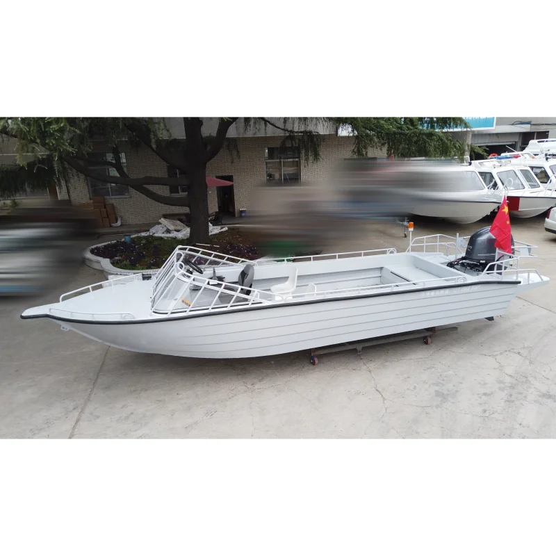 2023 Summer Hot Sale Speed Boat Outdoor 17ft Aluminium Sports Boat Good Performance Yacht for Water Sports