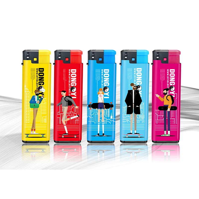 Дымовая сигаретная Зажигалка электронная сигарета курительная дымовая одноразовая зажигалка