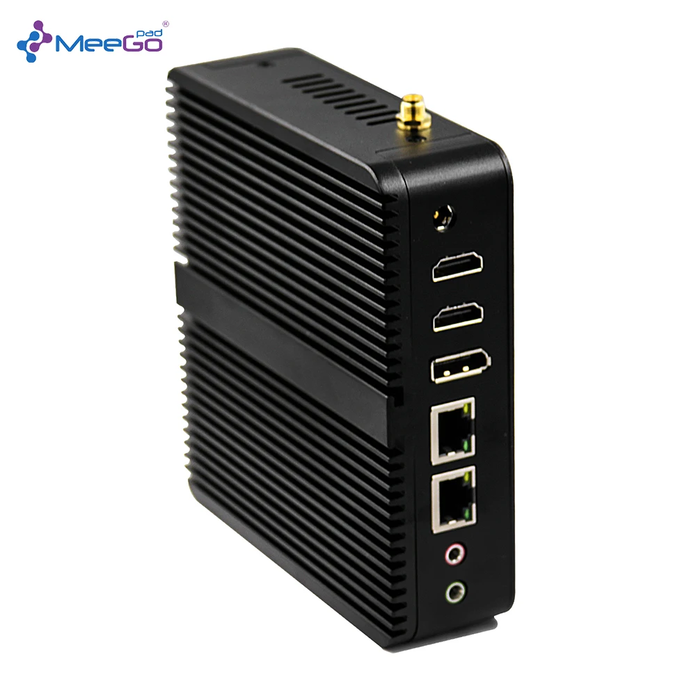 New box pc C2D windows 7/8/10/11 3 display ports 2 Hd& 1DP  Linux quad core auto boot diskless J6412 J6413 industrial mini pc
