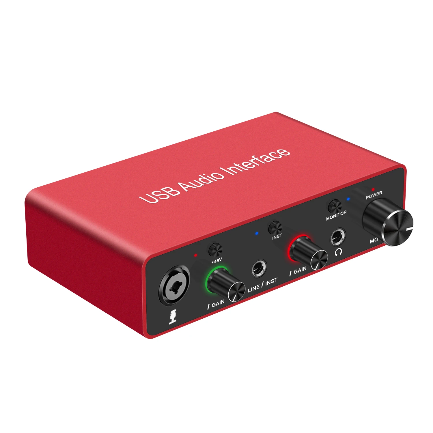 Звуковая карта 192 кГц/24 бит с USB аудио интерфейсом интерфейсная студия solo XLR для профессионального оборудования записи