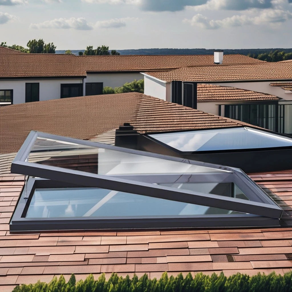 Современный дизайн простой в установке автоматические потолочные окна складывающиеся с открытым навесом световые люки для Солярия небесное стекло