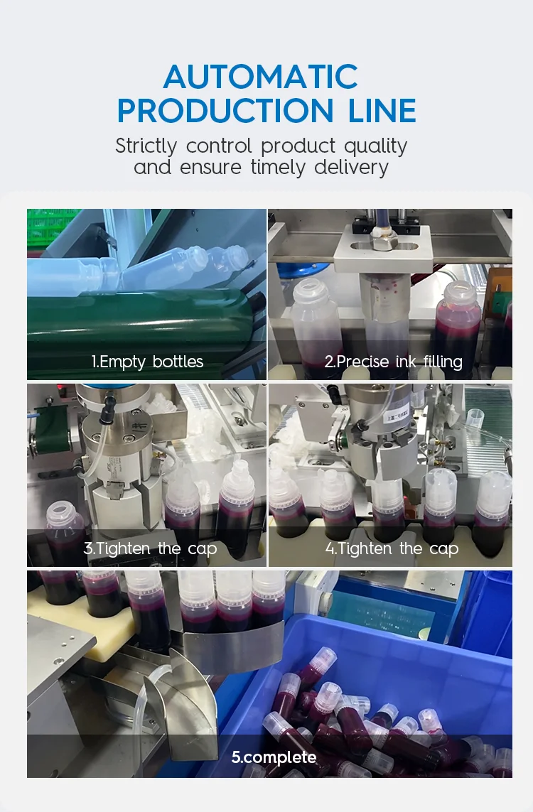 INK-TANK 1000ml High-End Compatible Premium Color Refill Inkjet Dye Ink For Canon Pixma Printer