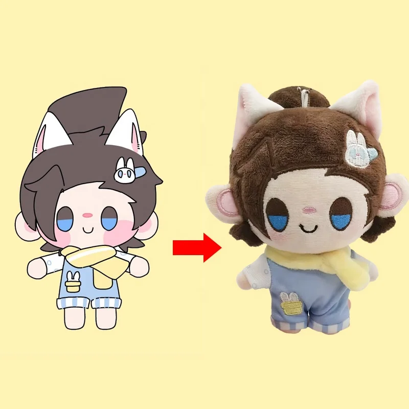 Kawaii  Low MOQ Custom Soft Stuffed Plush Doll Plush Toy