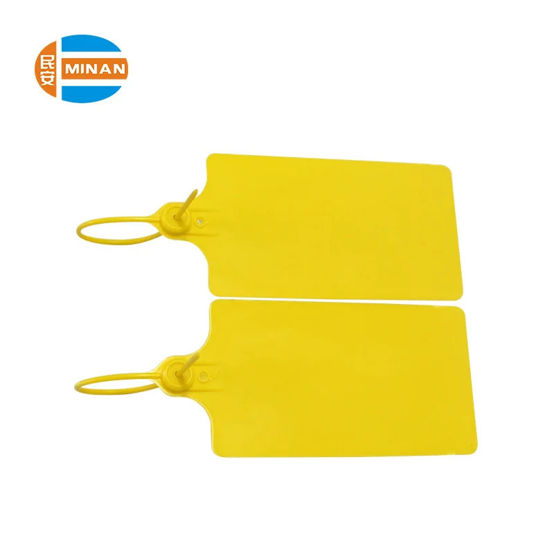 MA-PS 6003 tamper-evident adjustable big tag security plastic seals for bag container luggage airline shipping catering