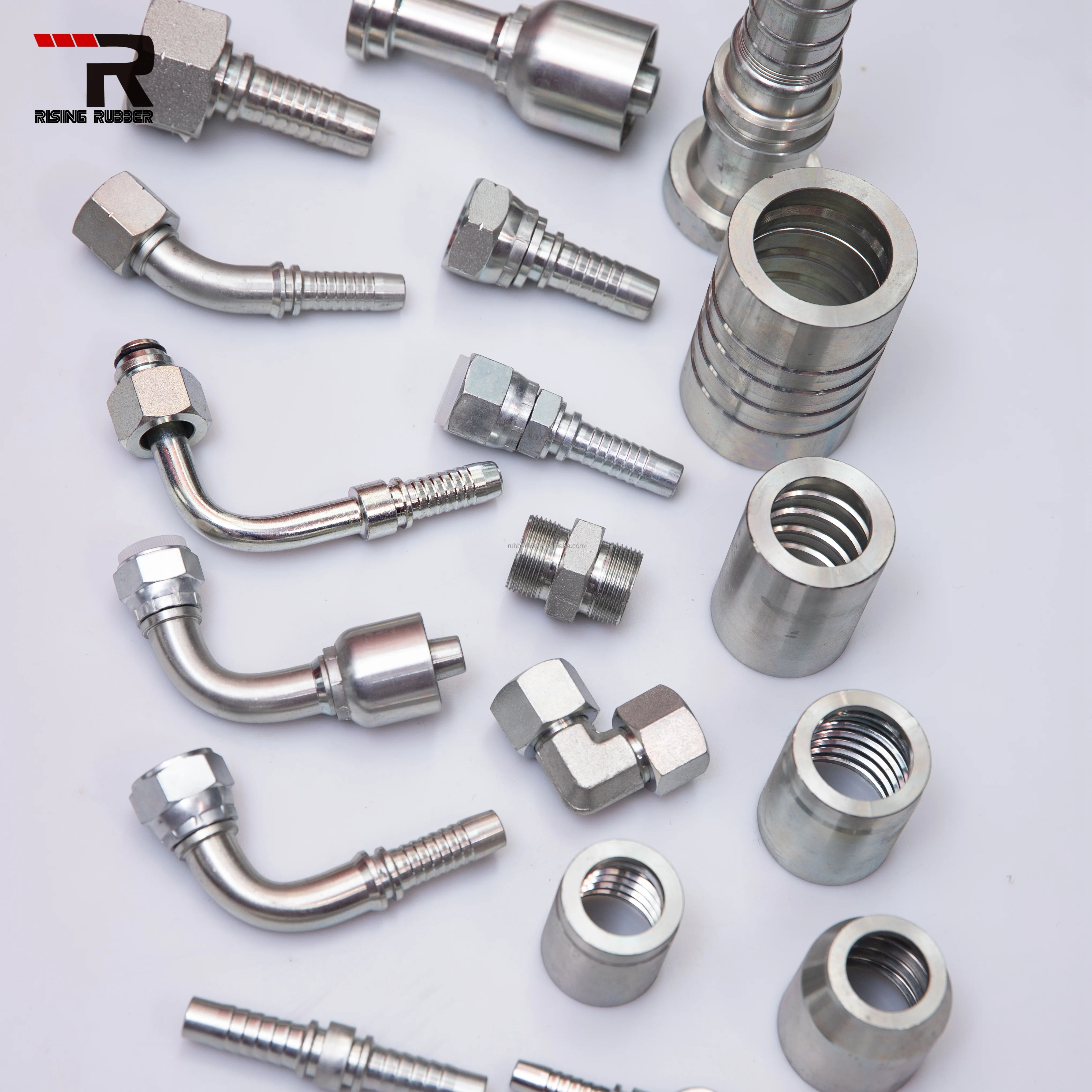 High Pressure Hydraulic Pipe Fittings New Ferrule Connectors for Crimping in Hydraulic Systems