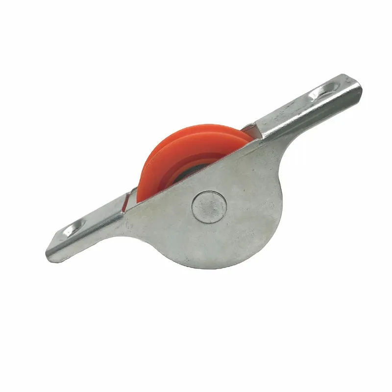 Middle East and Africa Market Factory price Iron housing with zinc plated Body Nylon Wheel With 608zz High Carbon Steel Bearing