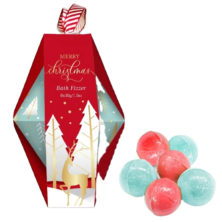 Bath Bombs  Custom Bath Bomb Packaging Wholesale Private Lanew Handmade Natural Folding Paper Box Shower & Bath