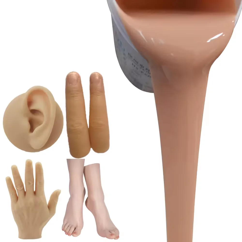 Brushable Liquid RTV-2 Silicone for Life Casting Molding Silicone rubber