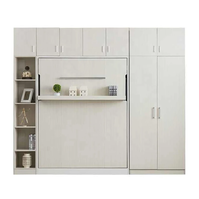 High Quality Folding Wall Bed Murphy Bed with Sofa Wardrobe Space Saving Murphy Bed Mechanism