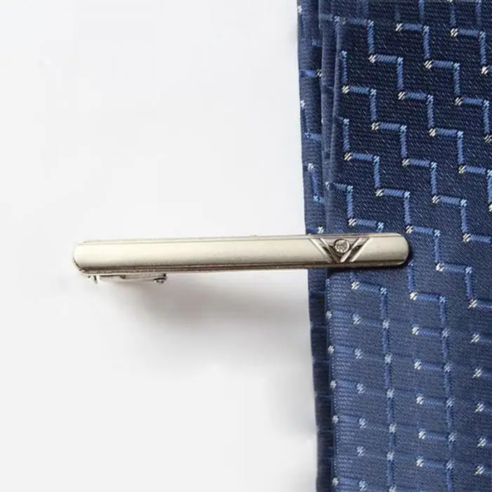 
High quality Tie Clip Mr Metal Silver Tone 