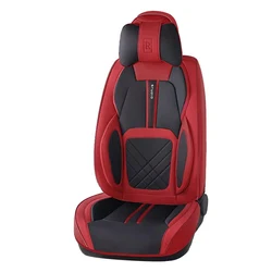 PU/PVC leather all-inclusive five-seater car universal 15pcs airbag compatible waterproof easy-care car seat covers