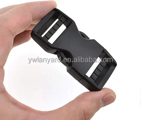 POM/PP Plastic Buckle Colorful Small Safety Buckle Detachable Side Quick Release Buckle Lanyard Accessories