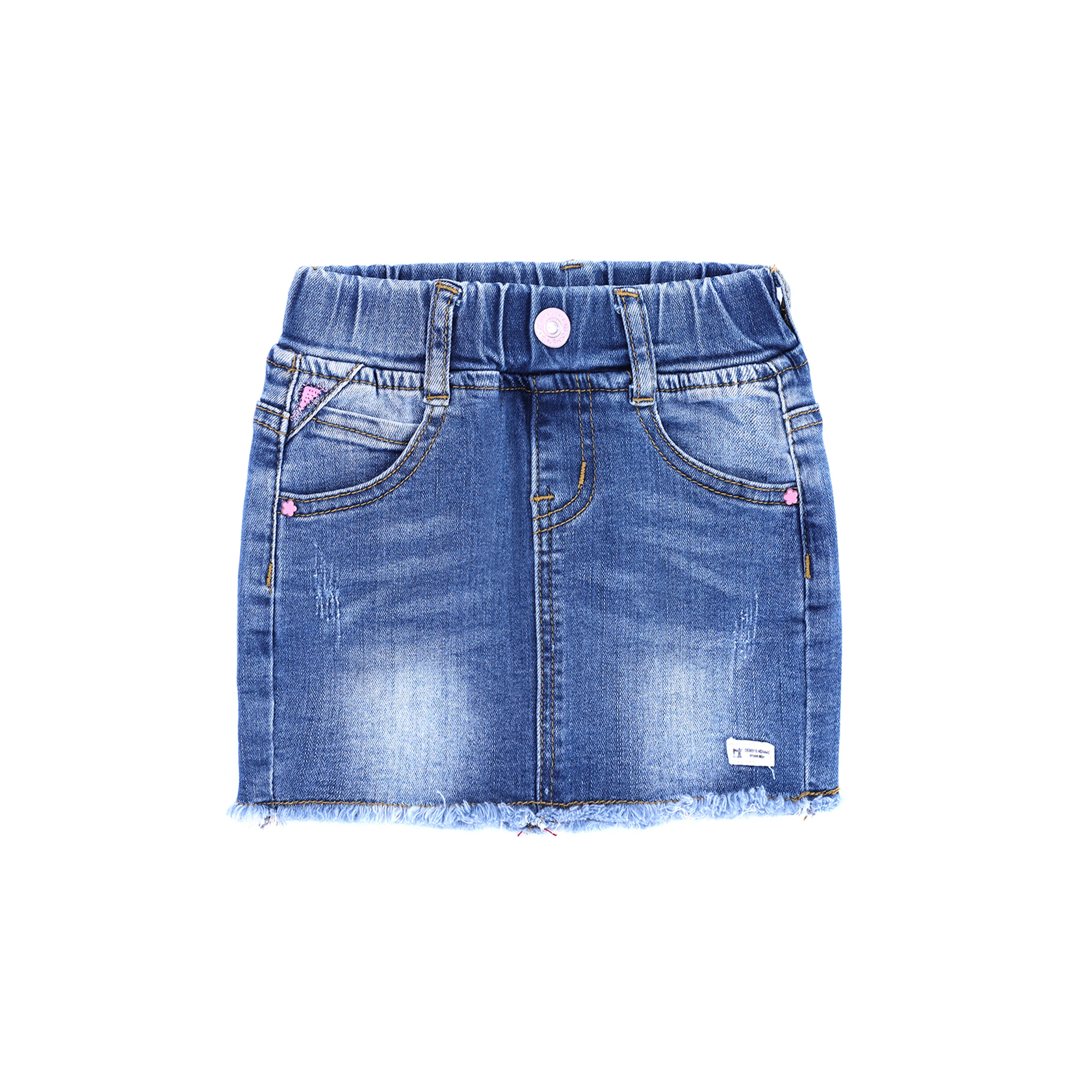 kids wear high quality child dress girls toddler denim skirt short mini skirts for children girl