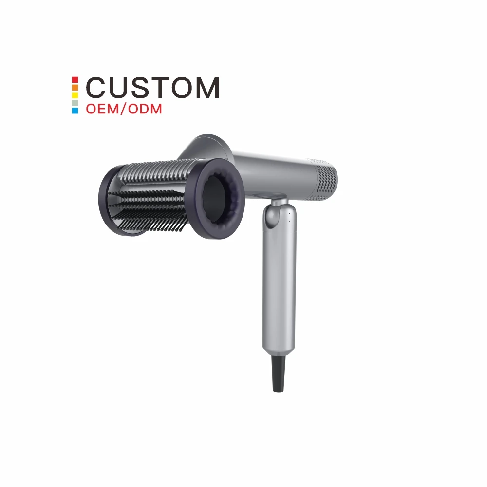 Manufacturers Hair Dryer 110000 RPM Brushless Motor Ionic Blow Dryer with Diffuser Foldable Hair Dryers with Magnetic Nozzle