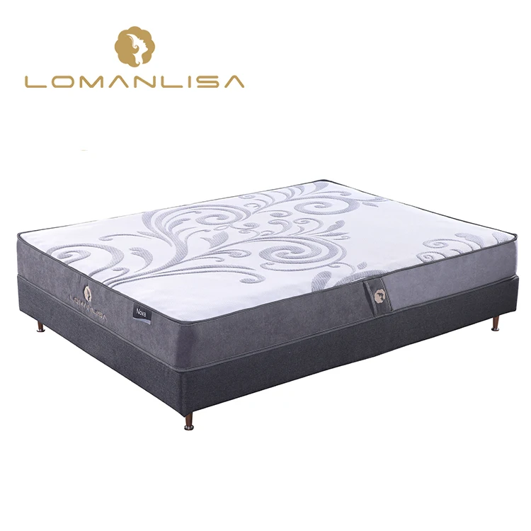 Alibaba wholesale tight top style MINI pocket spring gel memory foam single mattress