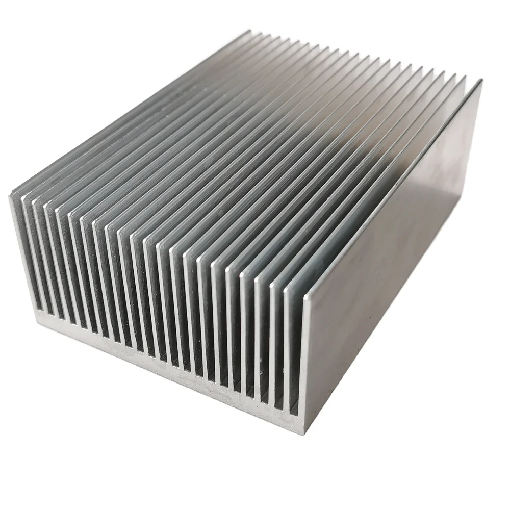 6063 T5 Extruded Aluminum Heatsink 69(W)*36(H)*100(L)mm Aluminum Alloy Heat Sink