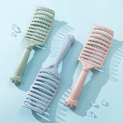 Ladies special item High cranial top rib comb fluffy hair style air cushion long hair massage large curved comb