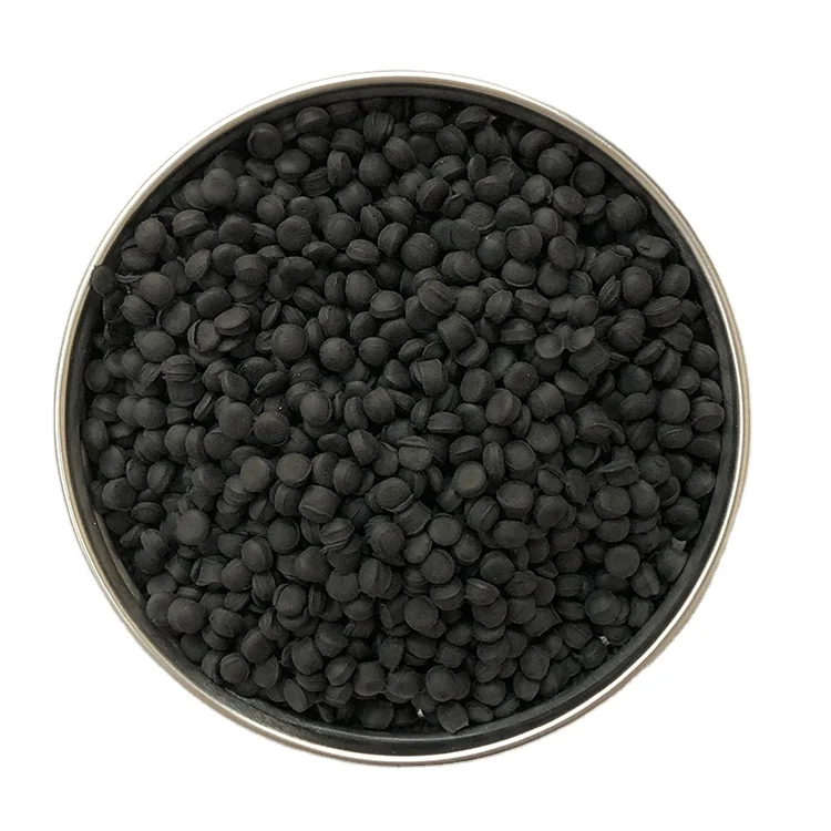 EVA Foam Particles Black 1.75x 45 Degrees EVA For Hot Press Secondary Foaming