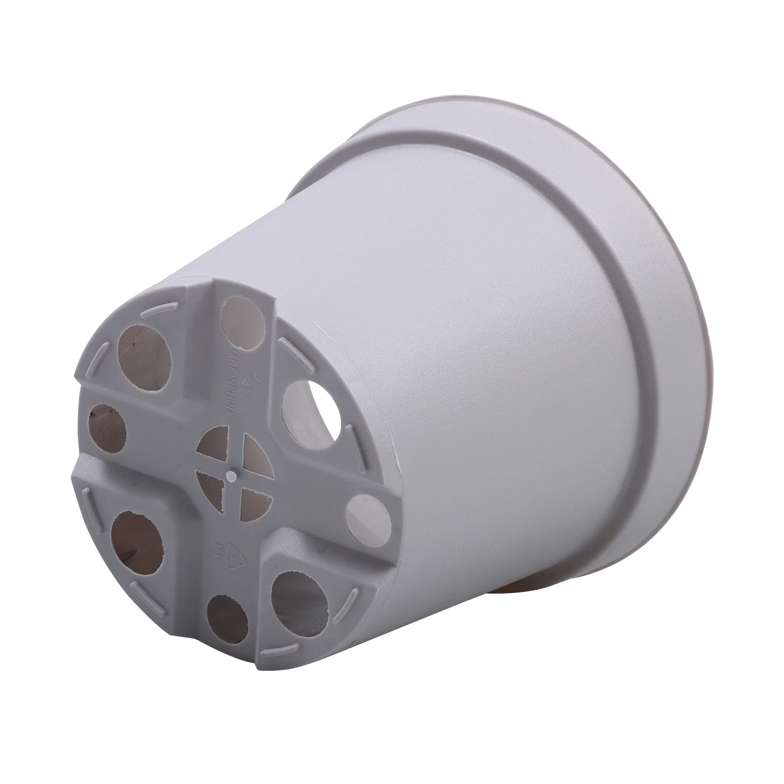 4 to 10 Inch Plastic Flower Pot Container Round Plastic Planter Pot With Tray Root Control Pot For Plant Seeds Nursery