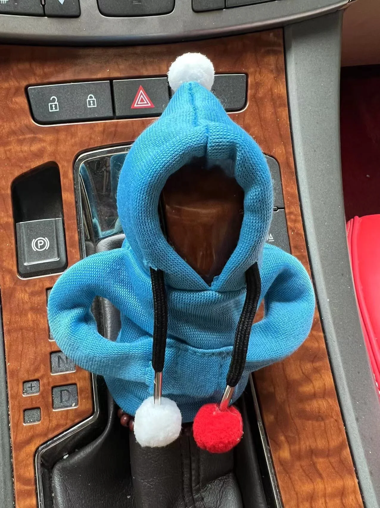 New Product Ideas 2024 Universal Christmas Shift Knob Cover Mini Funny Sweater Hoodie Car Gear Shift Cover