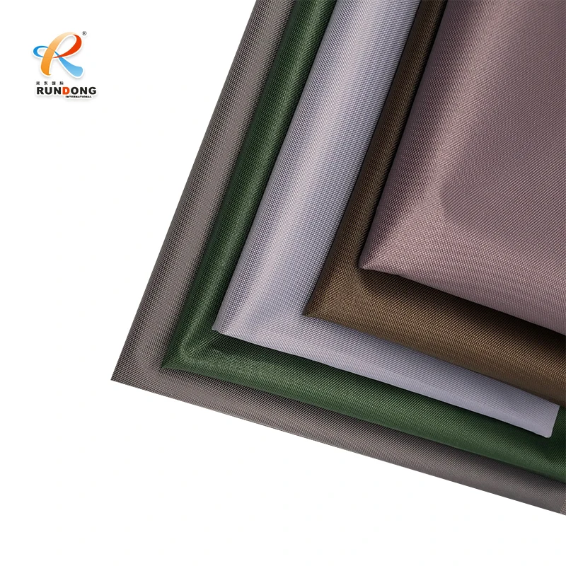 Rundong customized colors 100% Polyester oxford tents fabrics