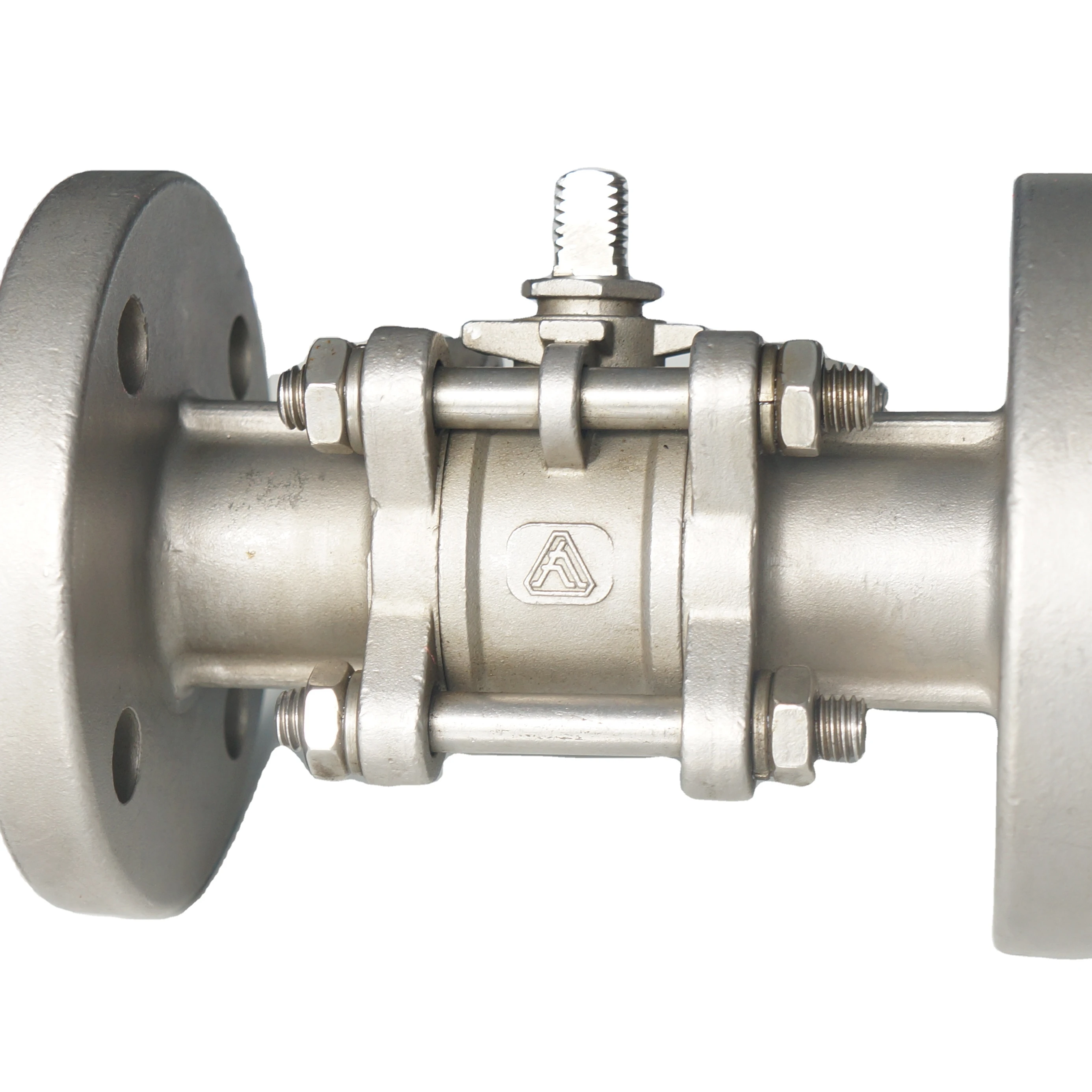 China Supplier 3PC Flanged Ball Valve Full Bore PN16-F1/PN40-F1