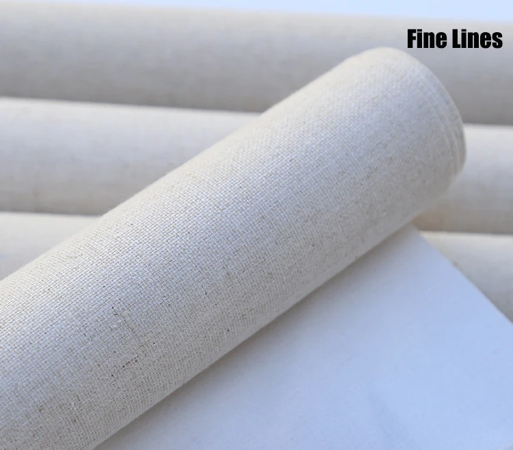 Linen High Quality Professional Blank Painting Canvas Roll for Artists