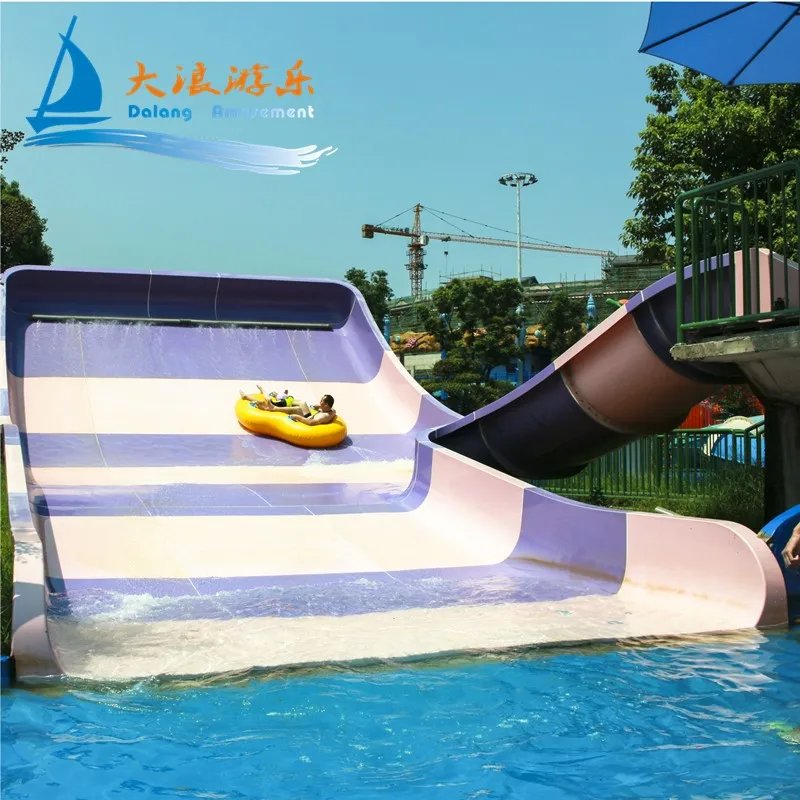 China Manufacturer  Water Slide Parts Water Play Ground Kids Slide Kids Play Equipment Commercial Water Slide 1 Person/Lane