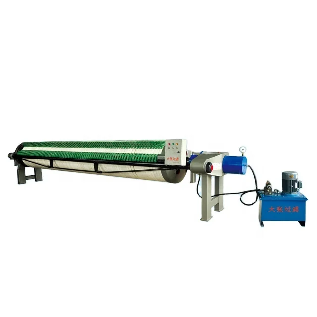 High Cake Dryness Clay Dewatering Circular Filter Press used For Kaoline Ceramic Porcelain