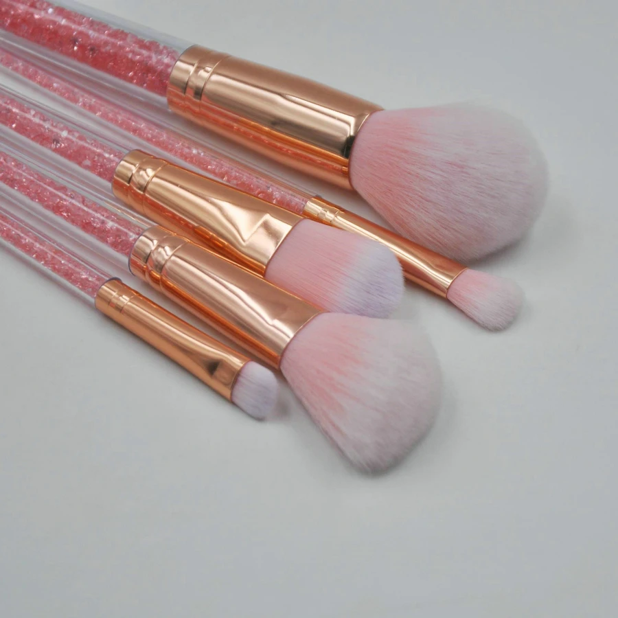 new cosmetic tool Top end quality makeup brush set ready to ship low MOQ good makeup beauty brush with cosmetic bag
