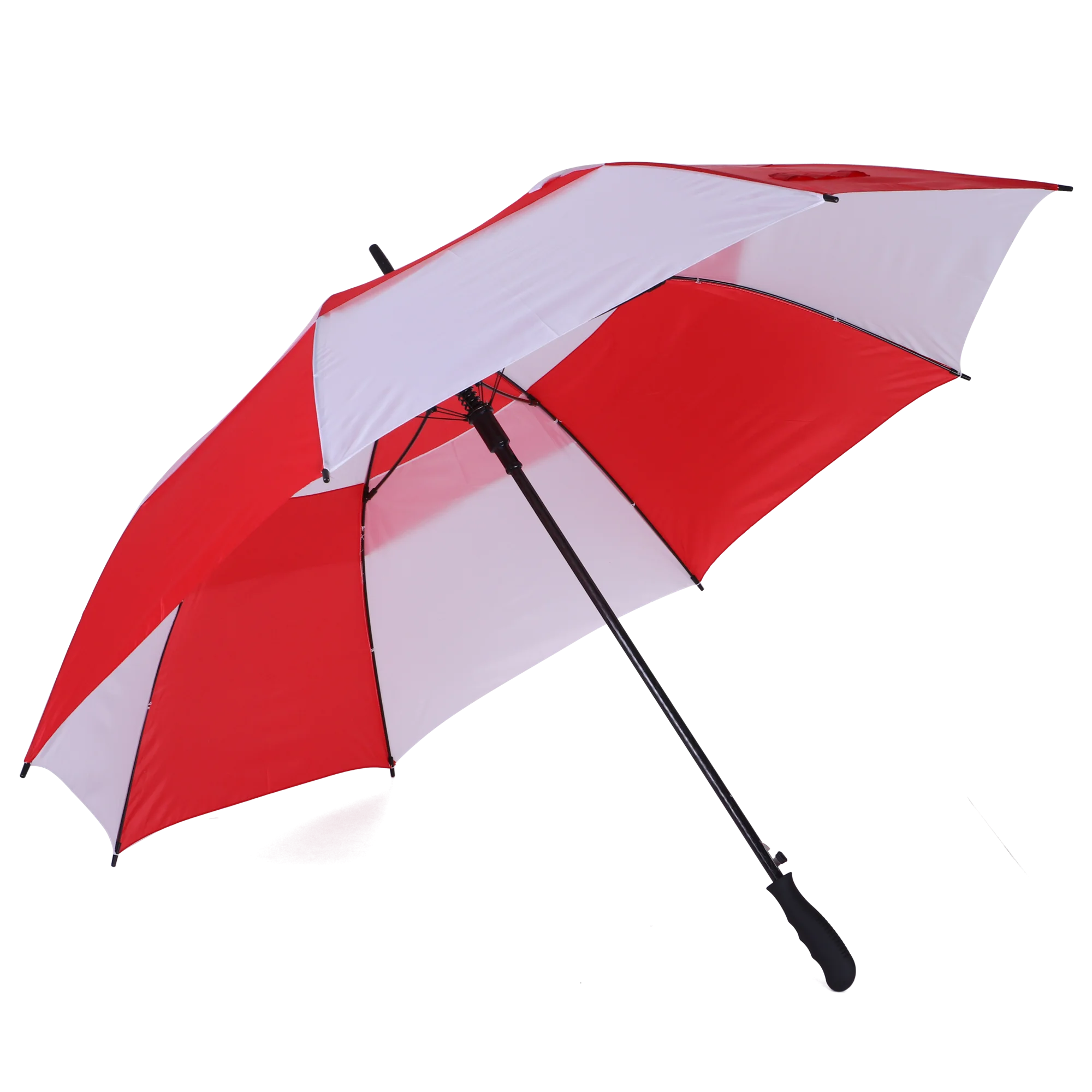  Ping brand custom design automatic wind vent strong ventilation resistance oversize windproof golf umbrella